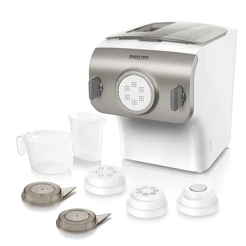 Karşılaştırma Philips Avance Koleksiyon HR2375/00 Makarna Makinesi {request()->input('language_config')['common']['with']} Philips Premium Koleksiyon HR2357/08 Makarna ve Noodle Makinesi