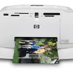 HP Photosmart A516 Kompakt Fotoğraf Yazıcısı, Mürekkep Püskürtmeli, 4800x1200 DPI