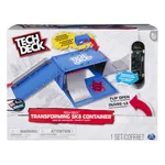 Tech Deck Dönüşen SK8 Konteyneri, Rampa Seti ve Parmak Kaykayı ile