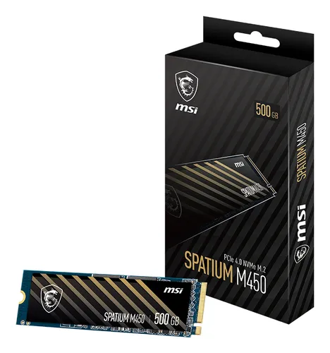 Karşılaştırma Gigabayt Nvme M2 128Gb {request()->input('language_config')['common']['with']} MSI Spatium M450 PCIe 4.0 NVMe M.2 500GB Dahili SSD