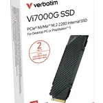 Verbatim Vi7000G PCIe NVMe M.2 2TB Dahili SSD (Oyun)