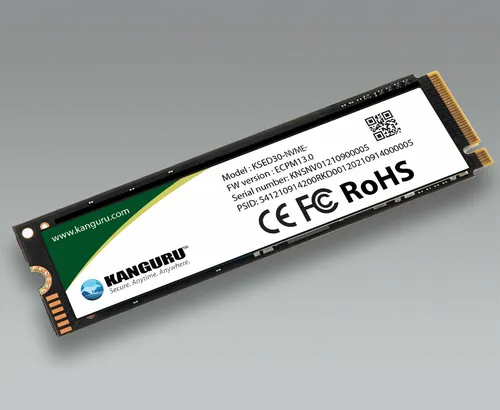 Resim iStorage Kanguru Defender SED30™ M.2 NVMe 1TB Internal Self-Encrypting Solid State Drive| Internal NVMe PCIe M.2