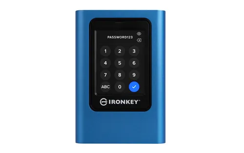 Resim Kingston IronKey Vault Privacy 80 1.92TB Şifreli Harici SSD