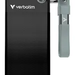 Verbatim Pocket Harici SSD 1TB | USB 3.2 Gen 2 | Siyah/Gri