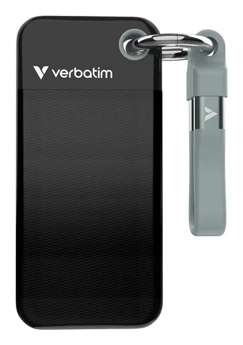 Resim Verbatim Pocket SSD USB 3.2 Gen 2 1TB Black/Grey