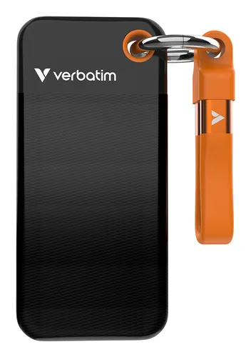Resim Verbatim Pocket SSD USB 3.2 Gen 2 1TB Black/Orange