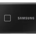Samsung Taşınabilir SSD T7 Touch 2TB Siyah - Parmak İzi Güvenlikli Harici SSD