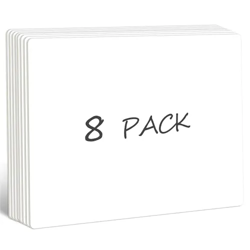 Karşılaştırma Scribbledo 6'lı Paket 9x12 İnç Çift Taraflı Beyaz Tahta İle 