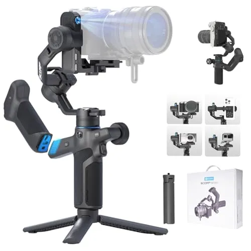 Karşılaştırma DJI RS 4 3 Eksenli DSLR Aynasız Kamera Gimbal Stabilizatörü İle 