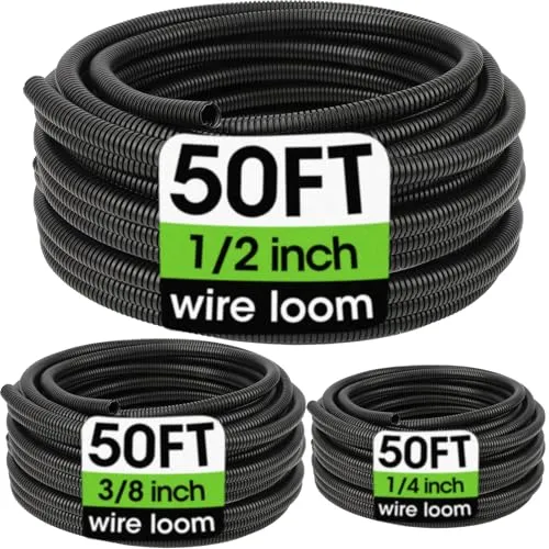 Karşılaştırma Multibrackets Evrensel Kendinden Sarılabilen Temel Kablo Kılıfı - 19mm Çap, 50m Uzunluk, Siyah {request()->input('language_config')['common']['with']} 