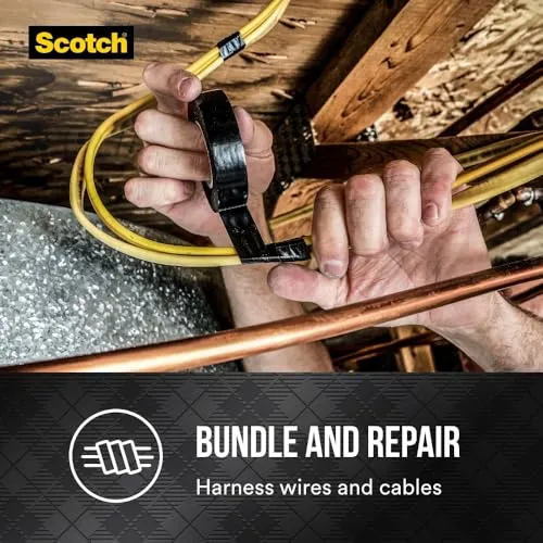 Thumbnail 4 of Scotch 700 Siyah Vinil Elektrik Bandı 3/4 inç