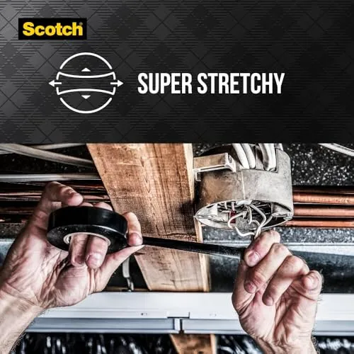 Thumbnail 5 of Scotch 700 Siyah Vinil Elektrik Bandı 3/4 inç
