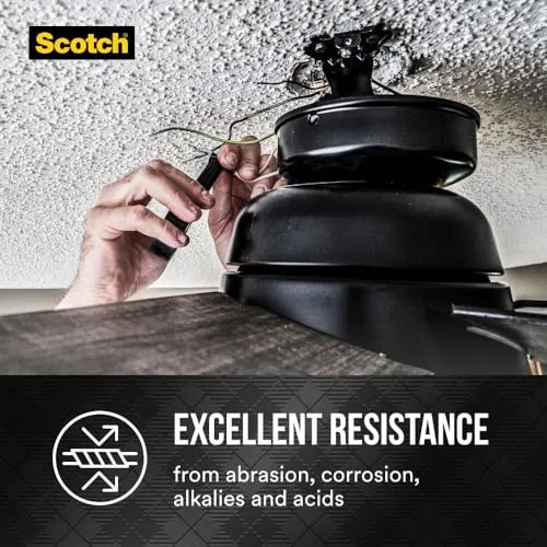 Thumbnail 7 of Scotch 700 Siyah Vinil Elektrik Bandı 3/4 inç