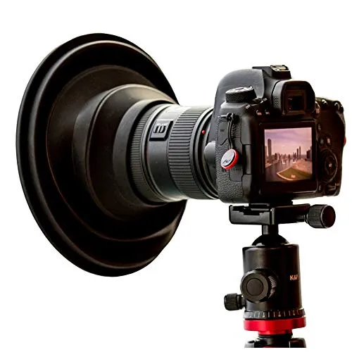 Resim ULHgo Ultimate Lens Hood 49-82mm Siyah