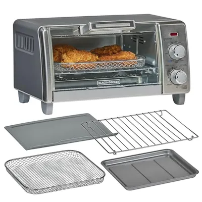 BLACK+DECKER Crisp 'N Bake Air Fry Tezgah Üstü Fırın