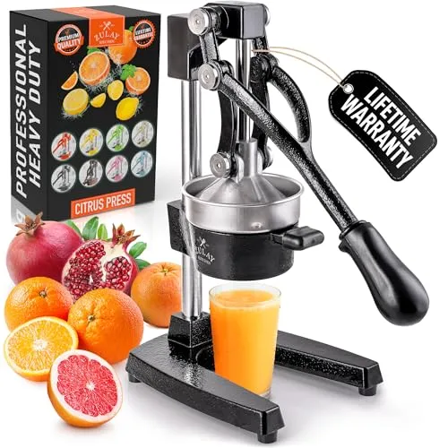 Karşılaştırma  İle Zulay Kitchen Metal 2'si 1 Arada Limon Sıkacağı