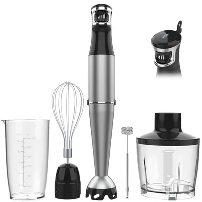 Turelar 1100W Daldırma Blender Siyah