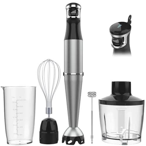 Turelar 1100W Daldırma Blender Siyah