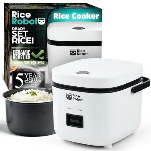 Resim EMSON Rice Robot 1 Litre Pişirici Kırmızı