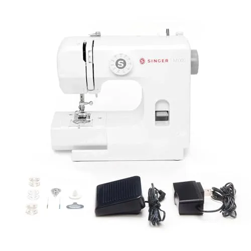 Resim SINGER M1000 Beyaz Dikiş ve Onarım Makinesi