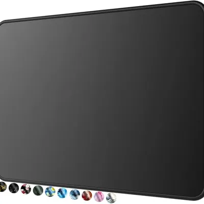 MROCO 8.5x11 İnç Siyah Fare Altlığı