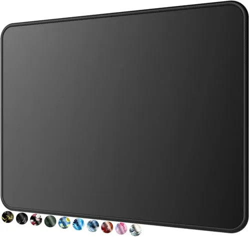 Resim MROCO 8.5x11 İnç Siyah Fare Altlığı