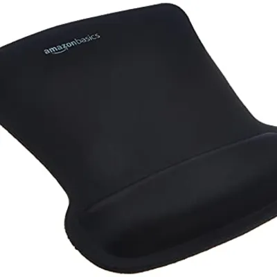 Amazon Basics Ergonomik Jel Fare Altlığı Siyah
