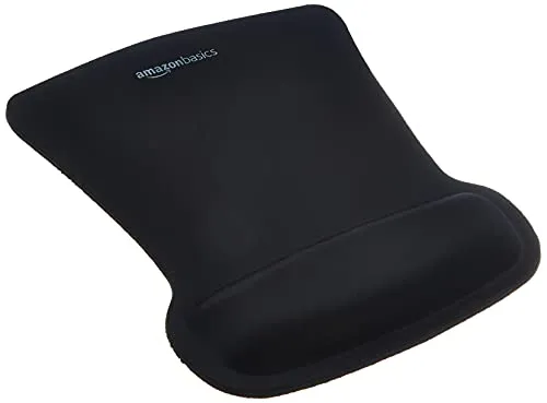 Resim Amazon Basics Ergonomik Jel Fare Altlığı Siyah