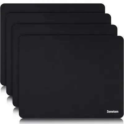 Senetem 4'lü Küçük Mouse Pad Siyah