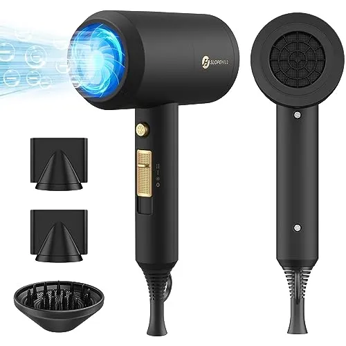 Resim slopehill Ionic Saç Kurutma Makinesi Siyah 1800W