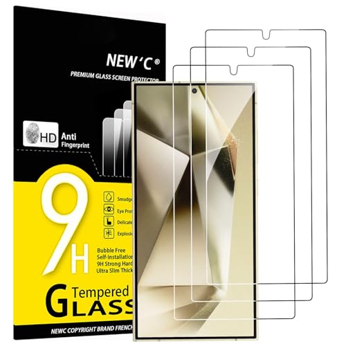NEW'C Galaxy S25 Ultra Ekran Koruyucu 3'lü Paket