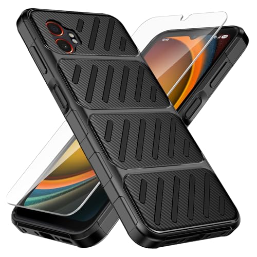 Karşılaştırma Lucyliy 3'lü Ekran Koruyucu ZTE Blade V50 Design 4G Temperli Cam İle Ryphez Samsung Galaxy XCover7 Pro Kılıfı