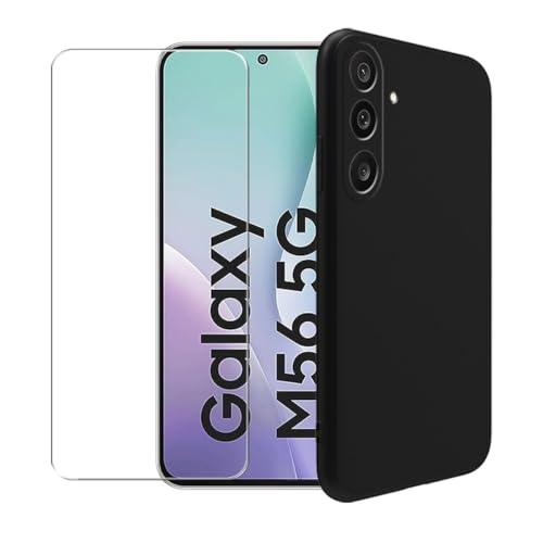 WDMYLFTW Samsung M56 5G Kılıf ve Cam Ekran Koruyucu