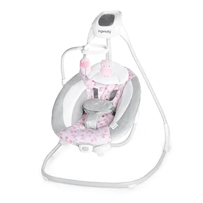 Ingenuity SimpleComfort Bebek Salıncağı Pembe Cassidy