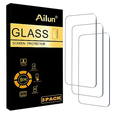 Ailun iPhone 16/15 Pro 6.1" Ekran Koruyucu 3'lü Paket