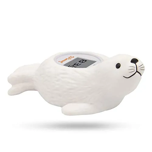 Doli Yearning Seal Bebek Banyo Termometresi Gri