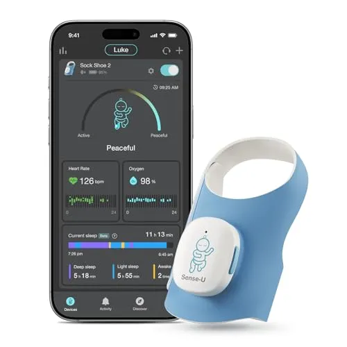 Resim Sense-U Smart Sock Shoe 2 Bebek Monitörü 1-12 Ay