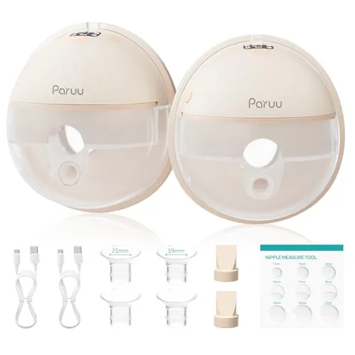 Karşılaştırma Paruu P16 Giyilebilir Süt Pompası Ten Rengi 2'li Paket İle Philips AVENT Göğüs Pompası SCF332/35