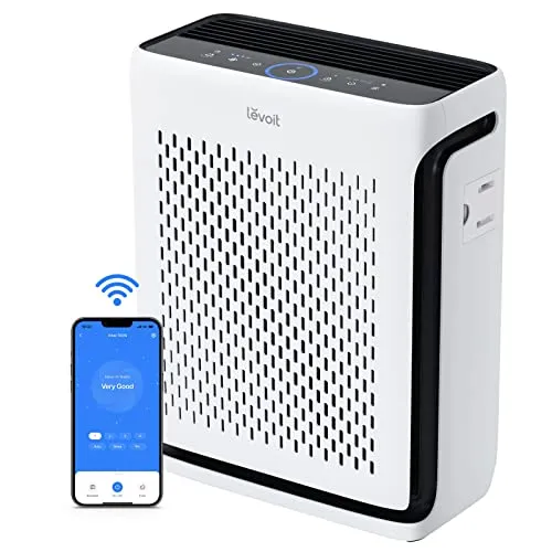Resim LEVOIT Vital 100S-P Akıllı Hava Temizleyici Beyaz