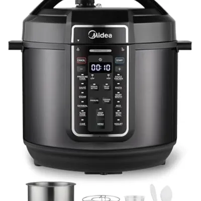 Midea 12'si 1 Arada 8-Quart Elektrikli Düdüklü Tencere