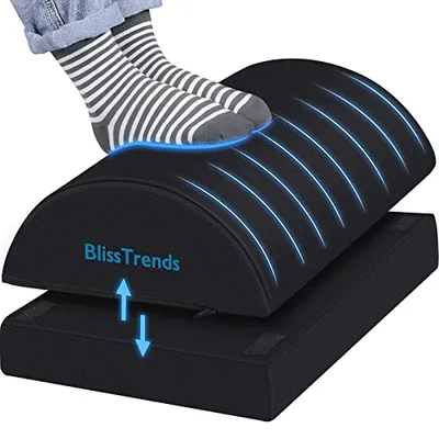BlissTrends MPNBTR0001-0BL Ayarlanabilir Siyah Ayak Desteği
