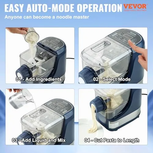 Thumbnail 3 of VEVOR 500g Otomatik Elektrikli Makarna Makinesi