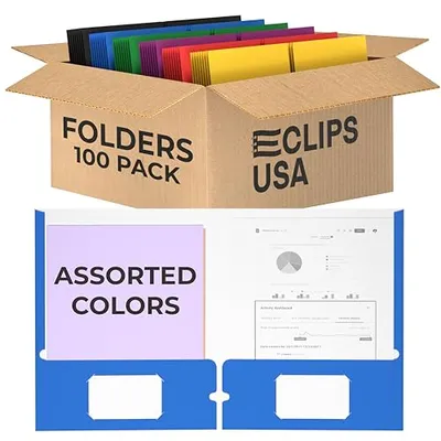 VEEBOOST 2 Cepli Dosya Karışık Renkler 100'lü Paket