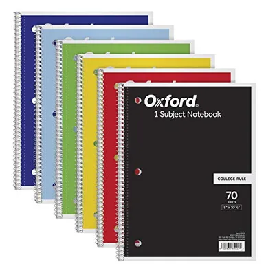 Oxford Tek Konu Çizgili Defter 6'lı Paket