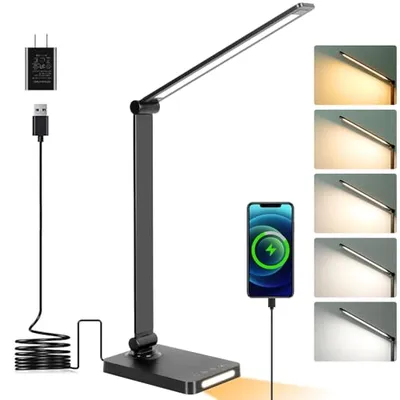 Dott Arts LED Masa Lambası Siyah
