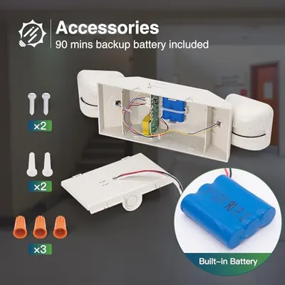 Thumbnail 8 of FREELICHT 4'lü Paket LED Acil Durum Işıkları Beyaz