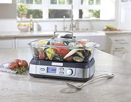 Thumbnail 6 of Cuisinart Cookfresh Dijital Cam Buharlı Pişirici 5 Litre Paslanmaz