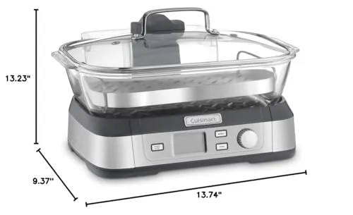 Thumbnail 7 of Cuisinart Cookfresh Dijital Cam Buharlı Pişirici 5 Litre Paslanmaz