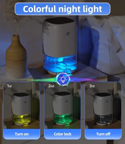 Thumbnail 6 of TABYIK 35 oz Küçük Beyaz Nem Alma Cihazı