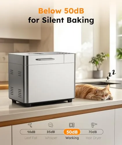 Thumbnail 9 of OSIPOTO BM8205 2LB Gümüş Ekmek Yapma Makinesi